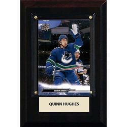 CICP46HVCQH-NHL PLAQUE W/CARD 4X6 CANUCKS QUINN HUGHES