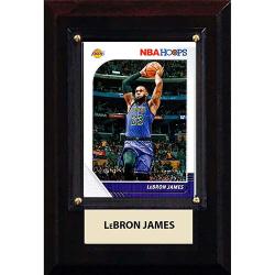 CICP46KLALLJ-NBA PLAQUE W/CARD 4X6 LAKERS LEBRON JAMES
