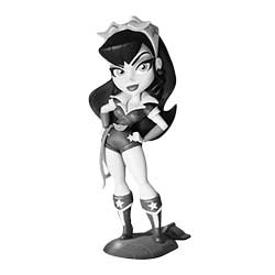 CZE25219-DC BOMBSHELL WONDER WOMAN BLACK/WHITE FIG