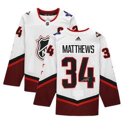FANAHAM0596-A MATTHEWS AUTO LEAFS JERSEY ASG WHITE ADDIDAS