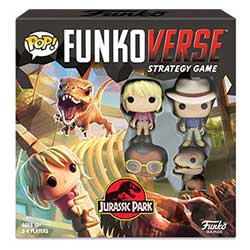 FU46066-FUNKOVERSE JURASSIC PARK 100 4-PACK BASE GAME