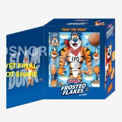 JAD35567-1:12  FROSTED FLAKES TONY THE TIGER ACTION FIGURE