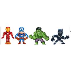 JAD84456W2-2.5'' METAL FIGURES AVENGERS W2 ASST. 12PC PDQ