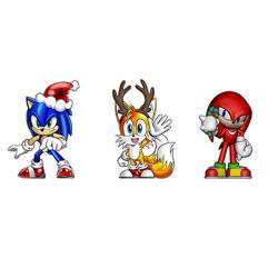 JAD85233W2-2.5'' METAL FIGURES SONIC WAVE 2 ASSORT. 12PC PDQ