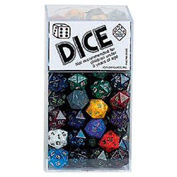 KP00210-ELEMENTAL DICE D20 50PC ASSORTED BAG