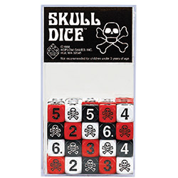 KP00524-SKULL DICE 16MM ASSORTMENT