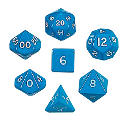 KP05856-JUMBO DICE SET 7PC BLUE