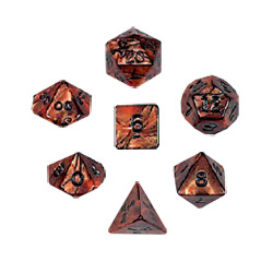 KP12251-OLYMPIC DICE 10PC SET BRONZE