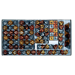 KP12310-OLYMPIC DICE D20 97PC SAMPLER BOX