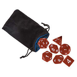 KP19594-JUMBO DICE GIFT 7PC SET RED
