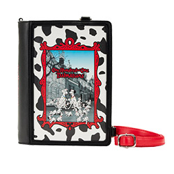 LFWDTB2651-LOUNGEFLY DISNEY 101 DALMATIONS BOOK CROSSBODY BAG