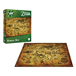 MONPZ005690-PUZZLE 1000PC ZELDA HYRULE MAP