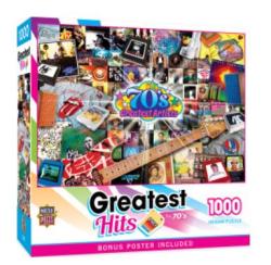 MPC72305-MUSIC 70S GREATEST HITS 1000PC PUZZLE
