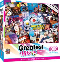 MPC72307-MUSIC 90S GREATEST HITS 1000PC PUZZLE