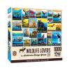 MPC72518-VINTAGE POSTERS WILDLIFE LOVERS 1000PC PUZZLE