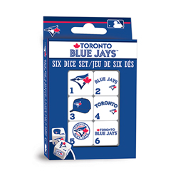 MPCTBJ3140-MLB DICE PACK BLUE JAYS (6)