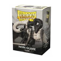UATDS11821-DRAGON SHIELD MATTE NON-GLARE CLEAR 100CT