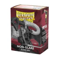 UATDS11824-DRAGON SHIELD MATTE NON-GLARE BLOOD RED 100CT