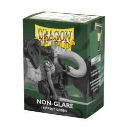 UATDS11825-DRAGON SHIELD MATTE NON-GLARE FOREST GREEN 100CT