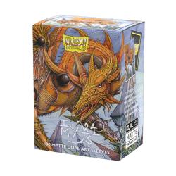 UATDS12129-DRAGON SHIELD MATTE DUAL ART THE MILLERAX 100CT
