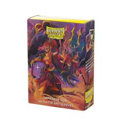 UATDS12628-DRAGON SHIELD MATTE ART THE FALLEN 60CT