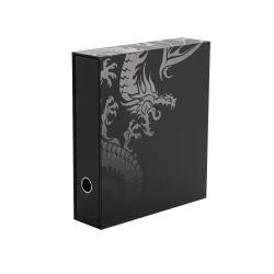 UATDS33600-DRAGON SHIELD SANCTUARY SLIPCASE BINDER BLACK