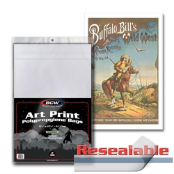 UBCWBAG11X17R-BAGS 11X17 ART PRINT RESEALABLE