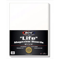 UBCWBBMAGL-BACK BOARDS BCW LIFE MAGAZINE