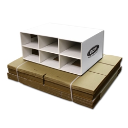 UBCWBXSHOEHOUSE-1,600CT (SHOE BOX) CARDBOARD HOUSE 10CT