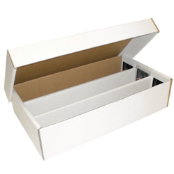 UBCWBXSSHOE-3,000CT (SUPER SHOE BOX) CARDBOARD CARD BOX