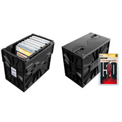 UBCWCBBGCBLK-COMIC BOOK BIN GRADED BLACK