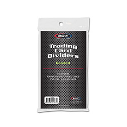 UBCWTCDG-CARD DIVIDERS GRADED