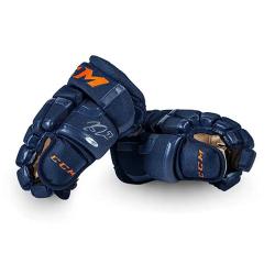 UDAHCM89548-C MCDAVID AUTO OILERS NAVY CCM GLOVES