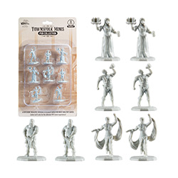 UMBMONMAMUPU-MONSTER MINI FIGURE SET UNPAINTED PUB 8PK