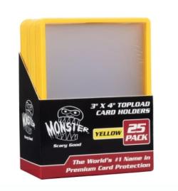 UMBMONTLYELL25-TOPLOADS 3X4 YELLOW BORDER 25CT (MONSTER)