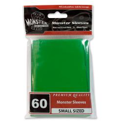 UMBMSLSGNGRN-MONSTER SLEEVES YGO/SMALL GLOSSY GREEN 60CT