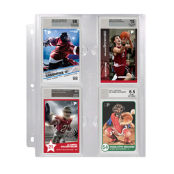 UP41B-PAGES 4 POCKET FOR BECKETT SLABBED CARDS