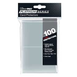 UPSSP-CARD SLEEVES PLATINUM 100CT
