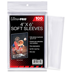 USSCS46-CARD SLEEVES 4X6