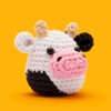 WOO22COW-WOOBLES LAVENDER THE COW