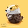 WOO33HF-WOOBLES HARRY POTTER HUFFLEPUFF BADGER